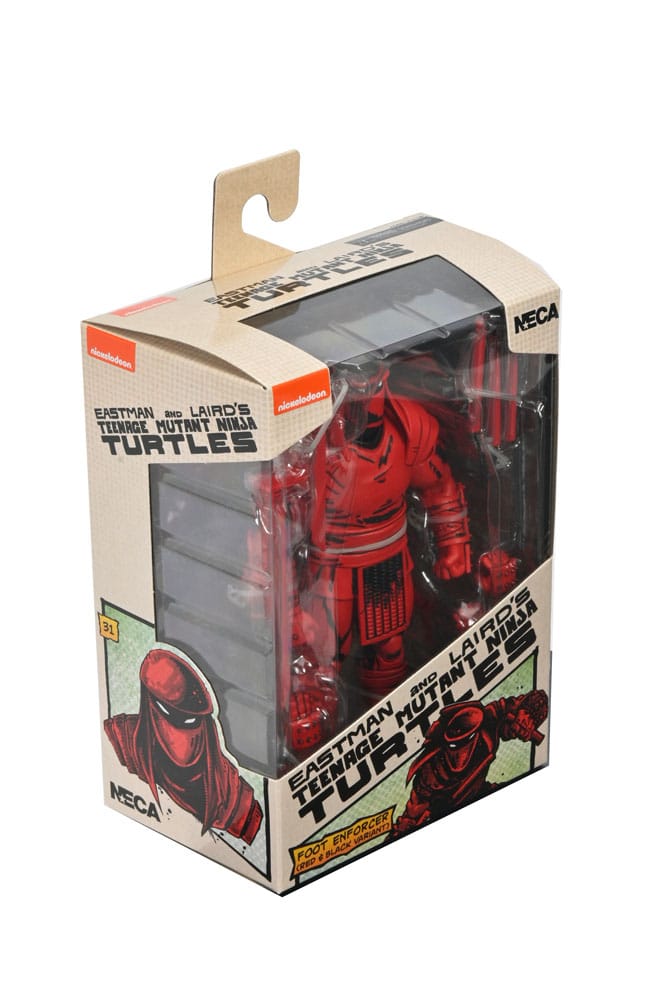 Teenage Mutant Ninja Turtles (Mirage Comics) Action Figure Red and Black Foot Enforcer 18 cm