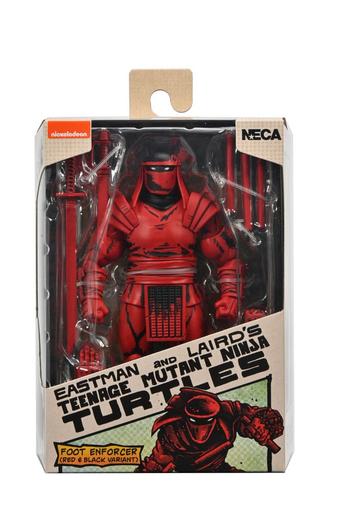 Teenage Mutant Ninja Turtles (Mirage Comics) Action Figure Red and Black Foot Enforcer 18 cm