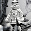 Usagi Yojimbo Action Figure Samurai Usagi Yojimbo Black & White Figure 18 cm - Damaged packaging