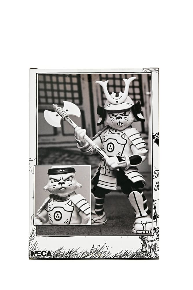 Usagi Yojimbo Action Figure Samurai Usagi Yojimbo Black & White Figure 18 cm - Damaged packaging