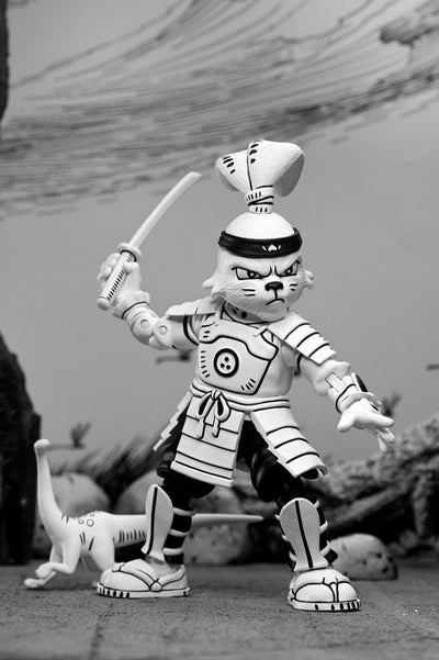 Usagi Yojimbo Action Figure Samurai Usagi Yojimbo Black & White Figure 18 cm - Damaged packaging