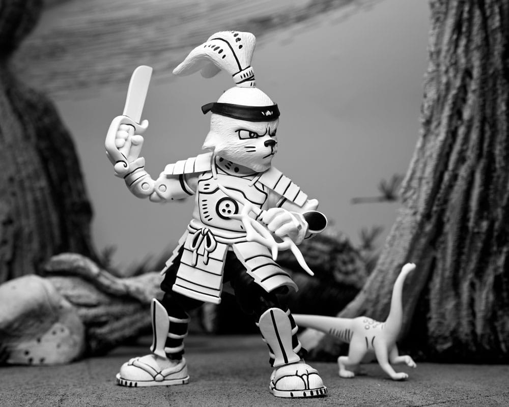 Usagi Yojimbo Action Figure Samurai Usagi Yojimbo Black & White Figure 18 cm - Damaged packaging