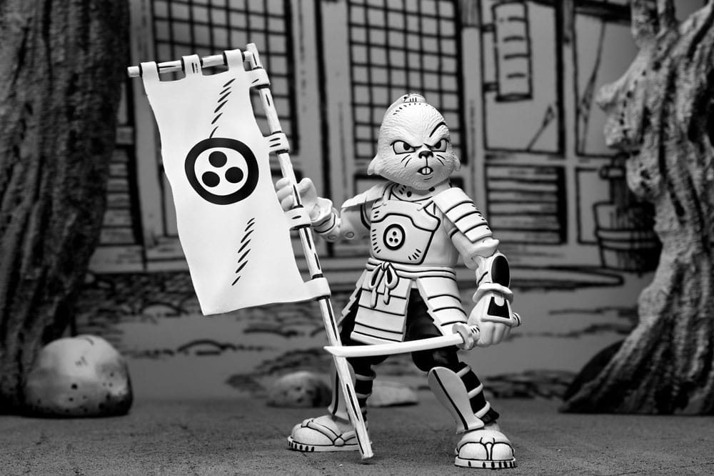 Usagi Yojimbo Action Figure Samurai Usagi Yojimbo Black & White Figure 18 cm - Damaged packaging