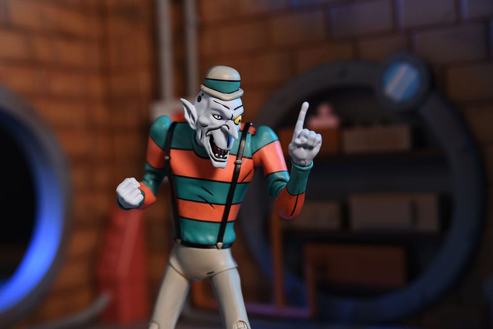 Teenage Mutant Ninja Turtles: Saturday Morning Adventures Action Figure 2-Pack Creepy Eddie & Shibano-Sama 17 cm