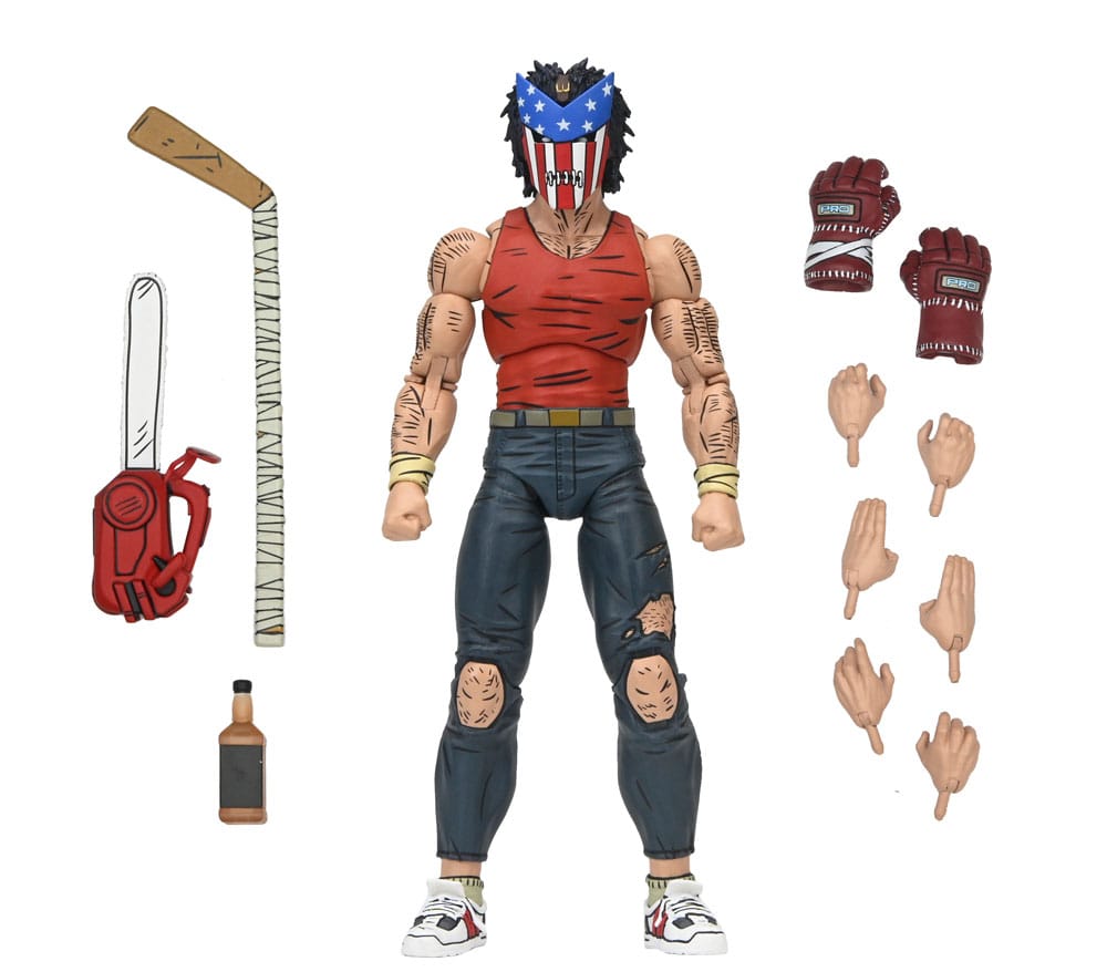 Teenage Mutant Ninja Turtles (Mirage Comics) Action Figure Ultimate Casey Jones (Bodycount) 18 cm