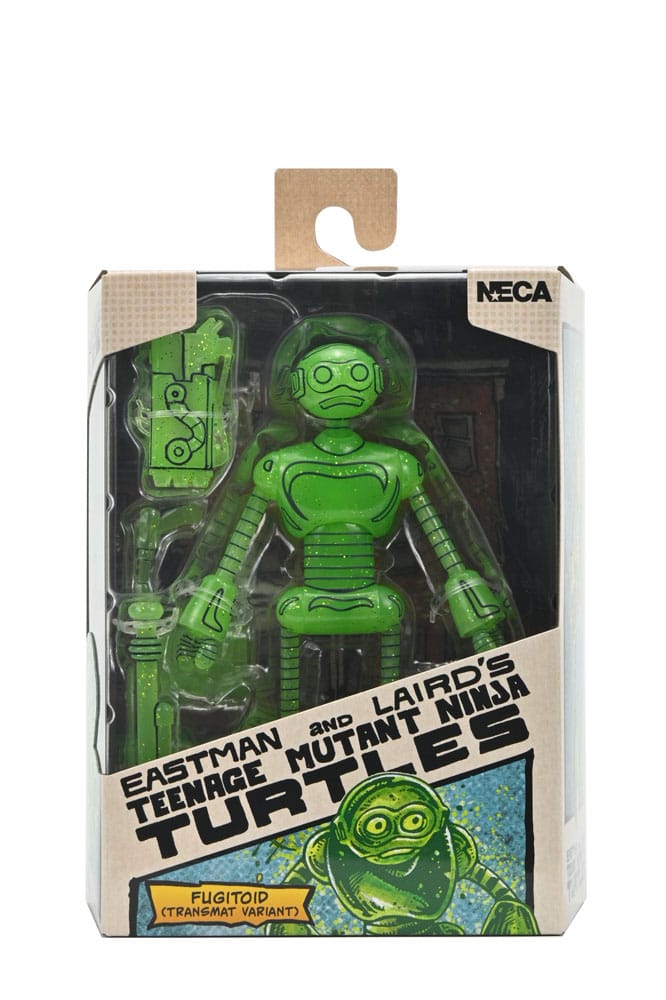 Teenage Mutant Ninja Turtles (Mirage Comics) Action Figure Transmat Fugitoid GID 18 cm - Damaged packaging