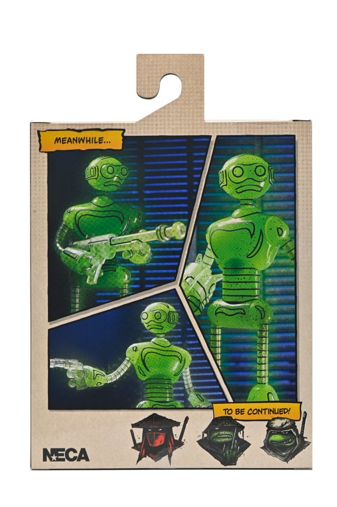 Teenage Mutant Ninja Turtles (Mirage Comics) Action Figure Transmat Fugitoid GID 18 cm - Damaged packaging