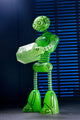 Teenage Mutant Ninja Turtles (Mirage Comics) Action Figure Transmat Fugitoid GID 18 cm - Damaged packaging