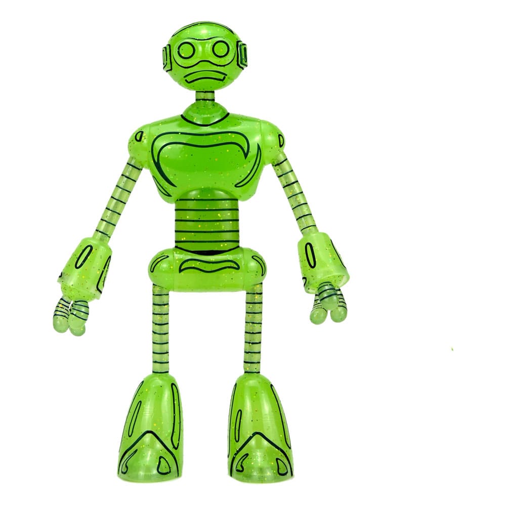 Teenage Mutant Ninja Turtles (Mirage Comics) Action Figure Transmat Fugitoid GID 18 cm - Damaged packaging
