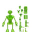 Teenage Mutant Ninja Turtles (Mirage Comics) Action Figure Transmat Fugitoid GID 18 cm - Damaged packaging