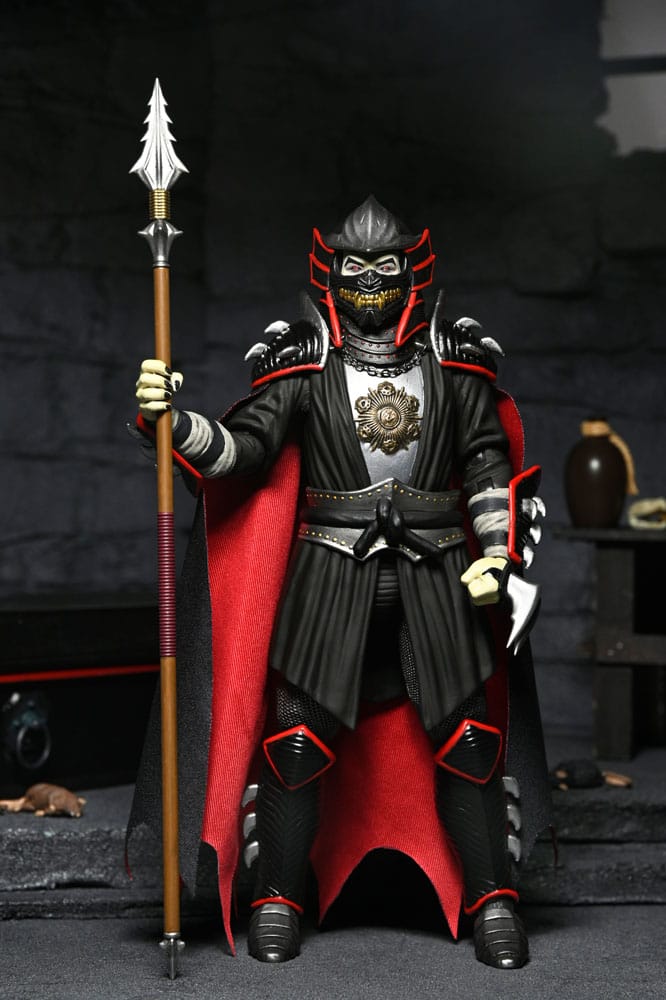 Teenage Mutant Ninja Turtles x Universal Monsters Action Figure Shredder as Dracula Classic Colors 18 cm