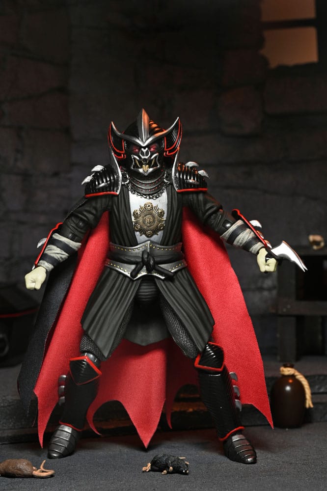 Teenage Mutant Ninja Turtles x Universal Monsters Action Figure Shredder as Dracula Classic Colors 18 cm