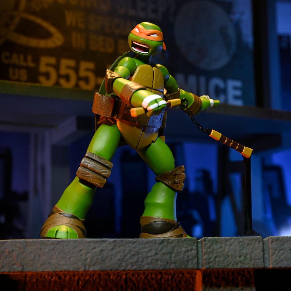Teenage Mutant Ninja Turtles Action Figure Ultimate Michelangelo 18 cm