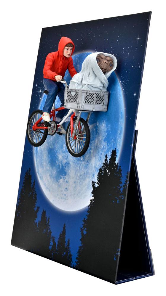 E.T. the Extra-Terrestrial Action Figure Elliott & E.T. on Bicycle 13 cm