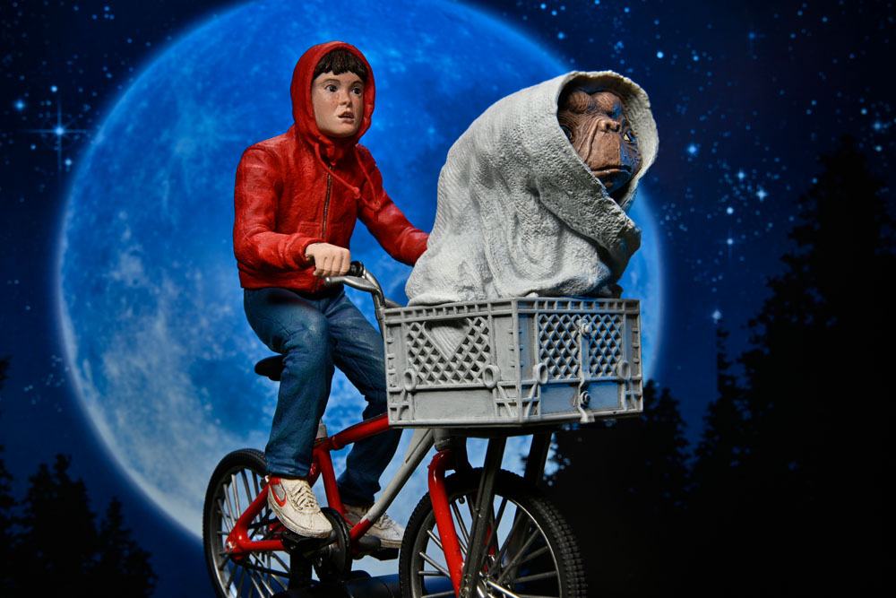 E.T. the Extra-Terrestrial Action Figure Elliott & E.T. on Bicycle 13 cm