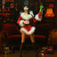 Elvira, Mistress of the Dark Clothed Action Figure Very Scary Xmas Elvira 20 cm