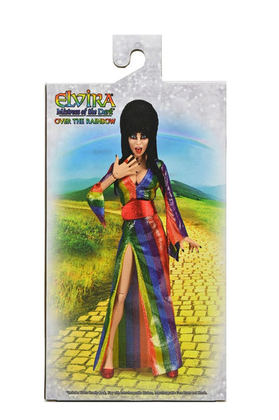 Elvira, Mistress of the Dark Clothed Action Figure Over the Rainbow Elvira 20 cm