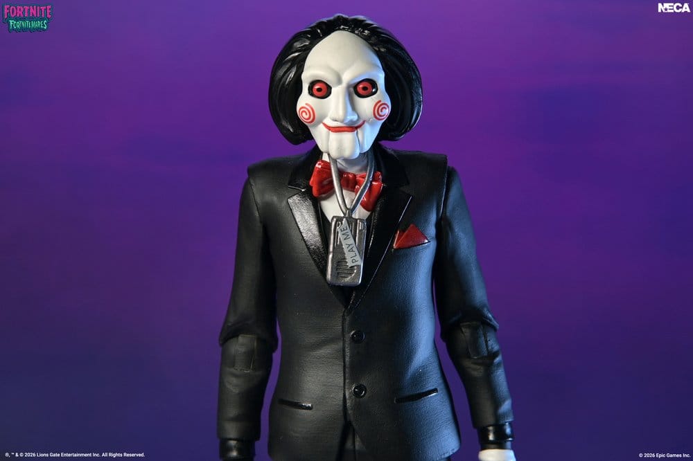 Fortnite/SAW Fortnitemares Action Figure Billy the Puppet 18 cm