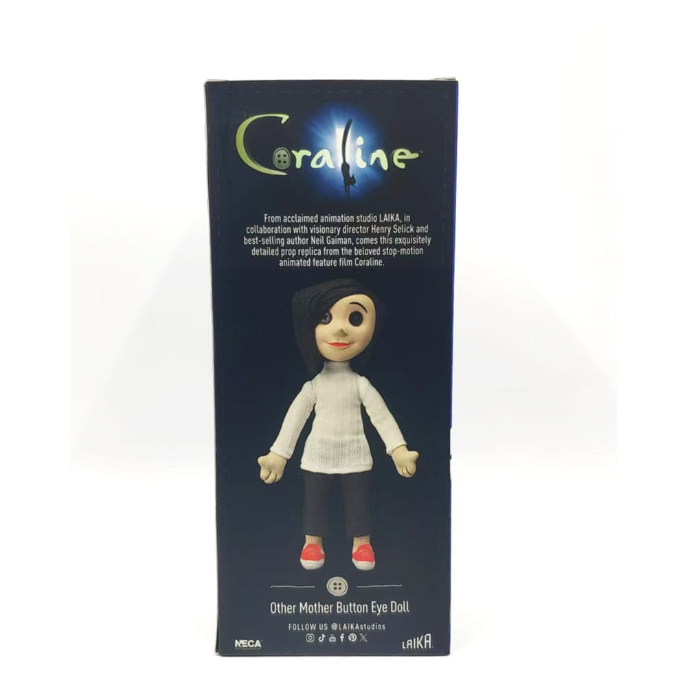 Coraline Plush Figure Other Mother (Button Eyed Doll) 20 cm - Severely damaged packaging