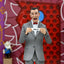 Pee-wee Herman Action Figure Ultimate Pee-wee Herman 18 cm