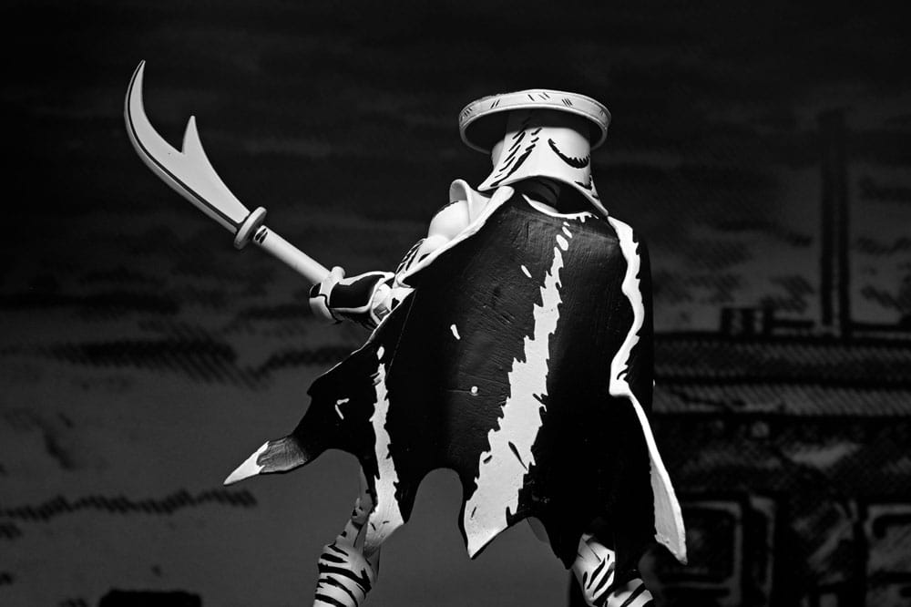 Teenage Mutant Ninja Turtles Action Figure Elite Foot Ninja Guard Black & White 18 cm