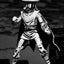 Teenage Mutant Ninja Turtles Action Figure Elite Foot Ninja Guard Black & White 18 cm