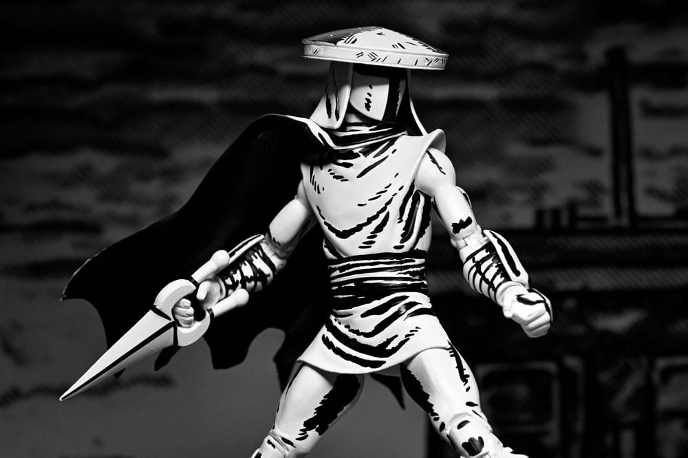 Teenage Mutant Ninja Turtles Action Figure Elite Foot Ninja Guard Black & White 18 cm