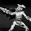 Teenage Mutant Ninja Turtles Action Figure Elite Foot Ninja Guard Black & White 18 cm