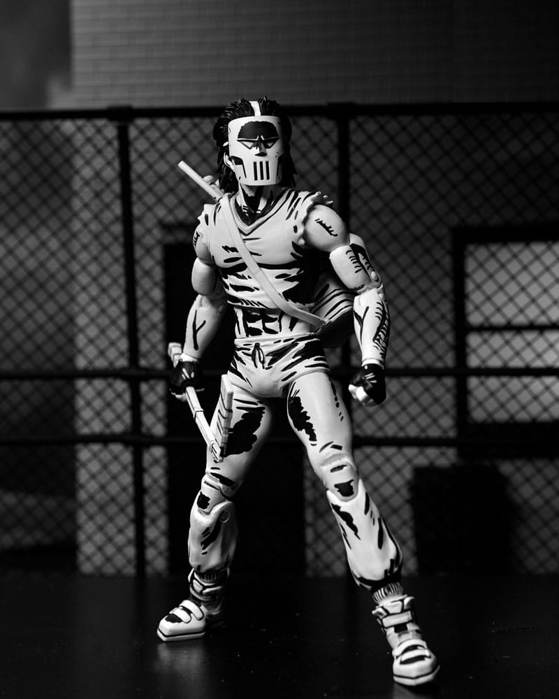 Teenage Mutant Ninja Turtles Action Figure Casey Jones Black & White 18 cm