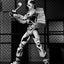 Teenage Mutant Ninja Turtles Action Figure Casey Jones Black & White 18 cm