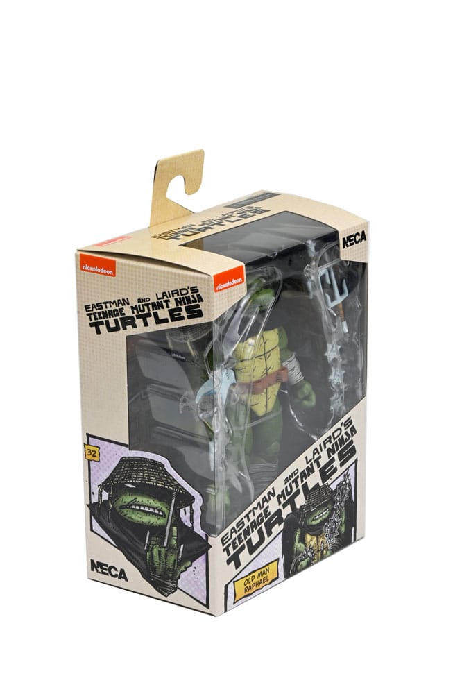 Teenage Mutant Ninja Turtles Action Figure Old Man Raphael 18 cm