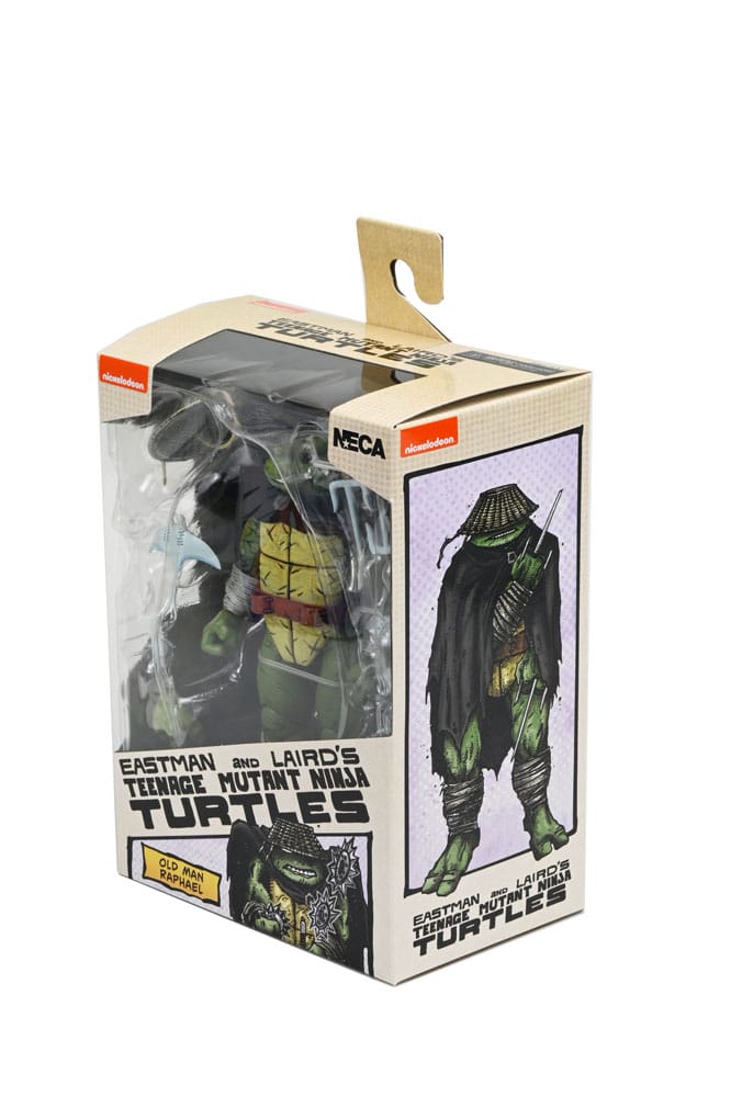 Teenage Mutant Ninja Turtles Action Figure Old Man Raphael 18 cm