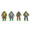 Teenage Mutant Ninja Turtles Action Figure 4 Pack Gangster Turtles 18 cm