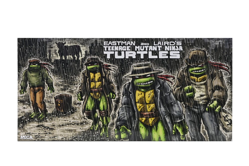 Teenage Mutant Ninja Turtles Action Figure 4 Pack Gangster Turtles 18 cm