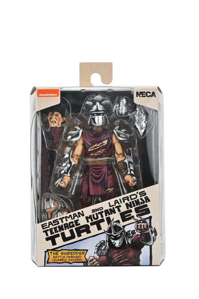 Teenage Mutant Ninja Turtles Action Figure Battle Damaged Shredder 18 cm