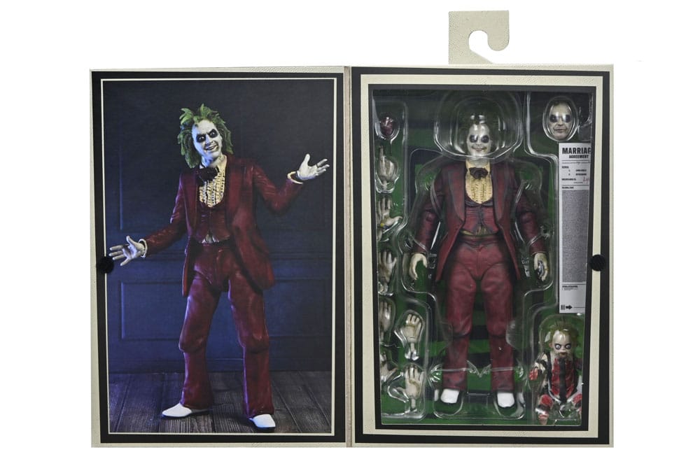 Beetlejuice Beetlejuice Action Figure Ultimate "Red Tuxedo" Beetlejuice 18 cm