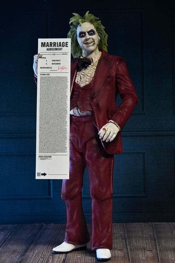 Beetlejuice Beetlejuice Action Figure Ultimate "Red Tuxedo" Beetlejuice 18 cm