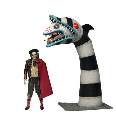 Beetlejuice Beetlejuice Action Figure 2 Pack Ultimate "Matador" Beetlejuice and Sandworm 18 cm - Damaged packaging