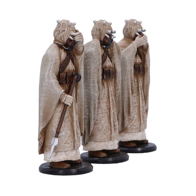 Original Stormtrooper Statue Three Wise Tusken Raiders 14 cm