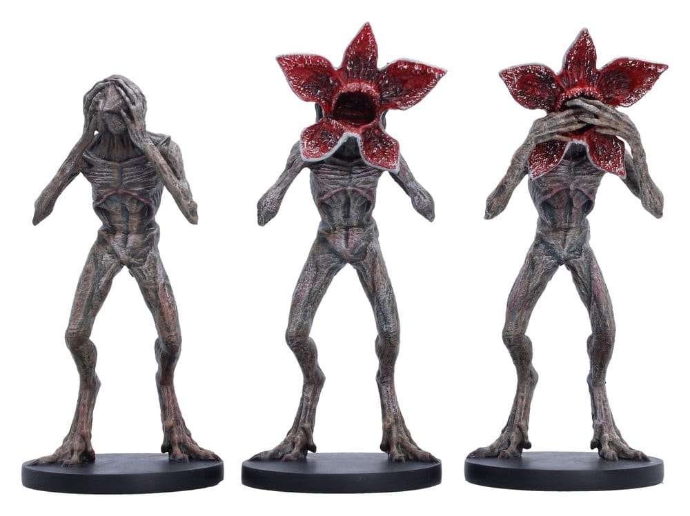 Stranger Things Figure Three Wise Demogorgons 16 cm