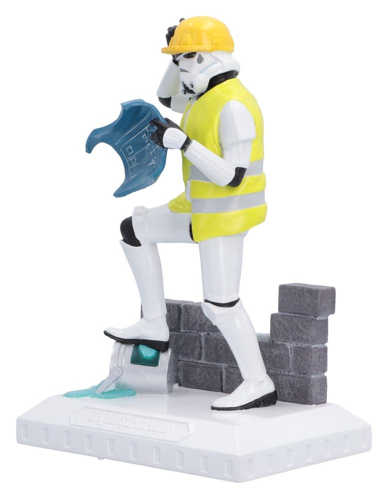 Original Stormtrooper Figure Hit a Brick Wall 18 cm
