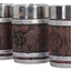 One Piece Shot Glass Set Barrel 8 cm