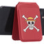 One Piece Card Holder Luffy Jolly Roger (Red) 10 cm
