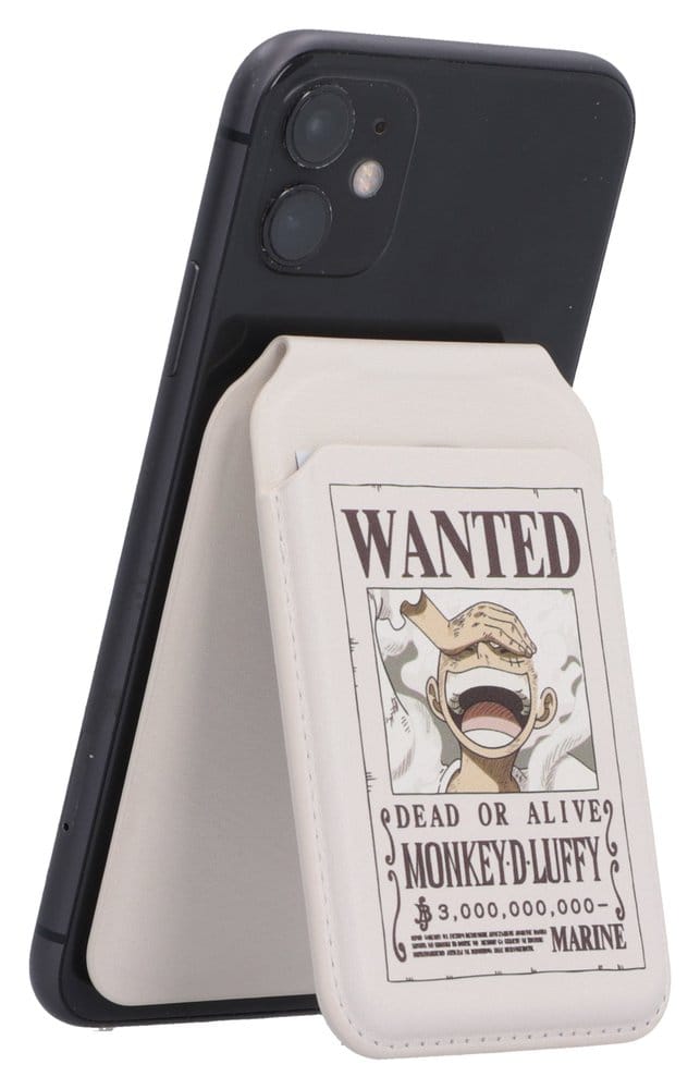 One Piece Card Holder Luffy Wanted Poster 10 cm