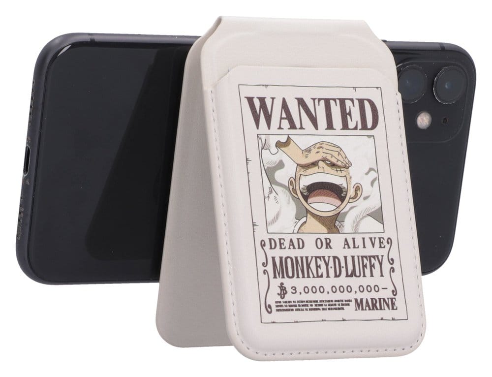 One Piece Card Holder Luffy Wanted Poster 10 cm