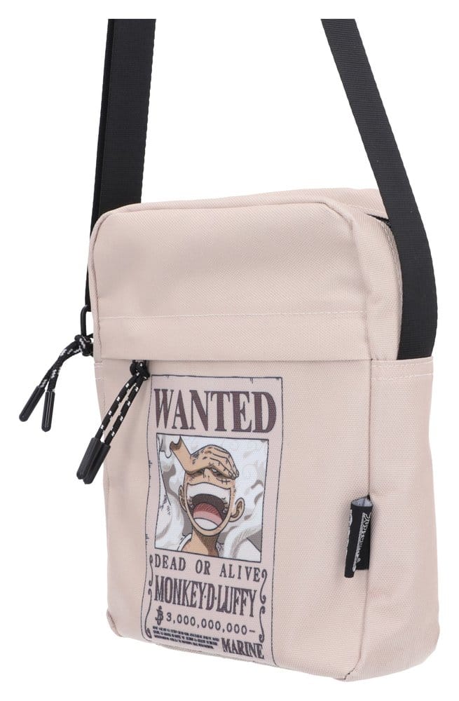 One Piece Crossbody Bag Luffy Wanted Poster 23 cm