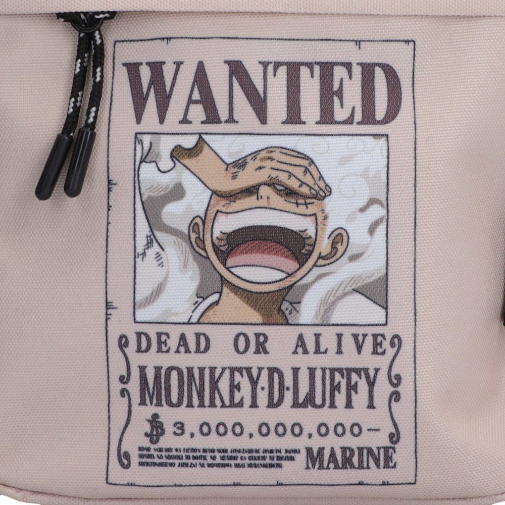 One Piece Crossbody Bag Luffy Wanted Poster 23 cm