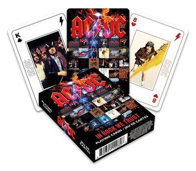 AC/DC Playing Cards In Rock We Trust