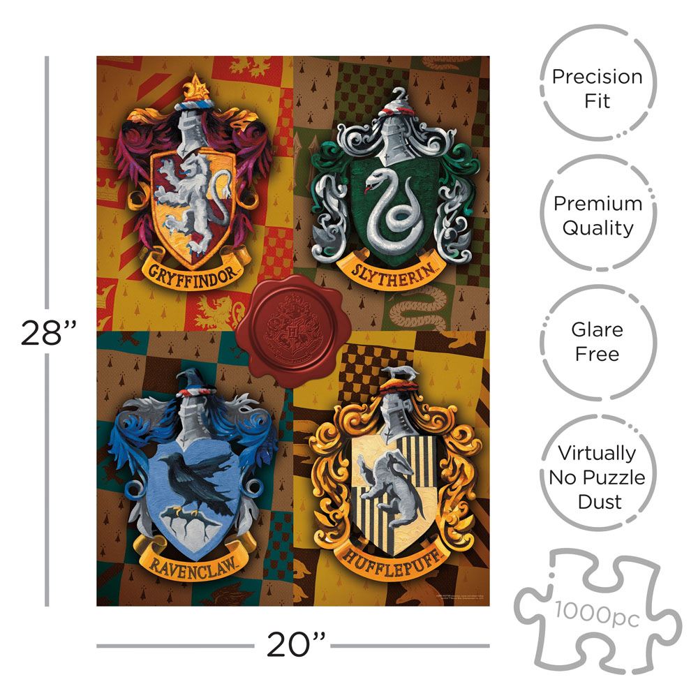 Harry Potter Jigsaw Puzzle Crests (1000 pieces) - Damaged packaging