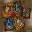 Harry Potter Jigsaw Puzzle Crests (1000 pieces) - Damaged packaging